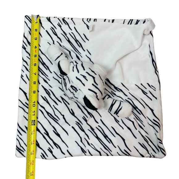 Love By Emi White Tiger Lovey Plush Security Blanket Stuffed Animal SOUND WORKS - Picture 8 of 9